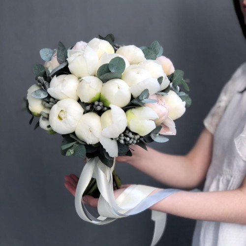 Wedding bouquet «Ice cream»