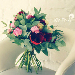 Весільний букет «Творча примха»