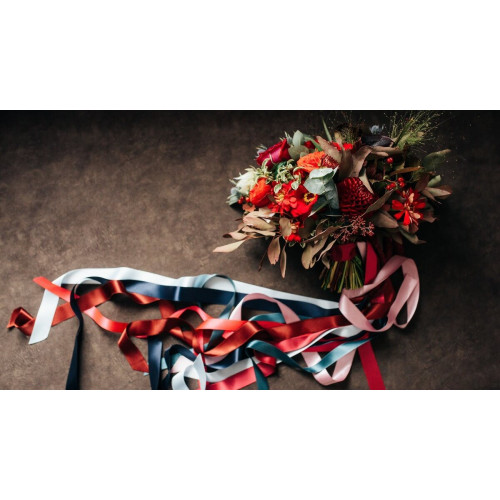 Весільний букет нареченої Ягідний бриз