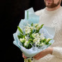 Bouquet «Snowy compliment»