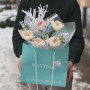 Bouquet «Snowy ranunculi»