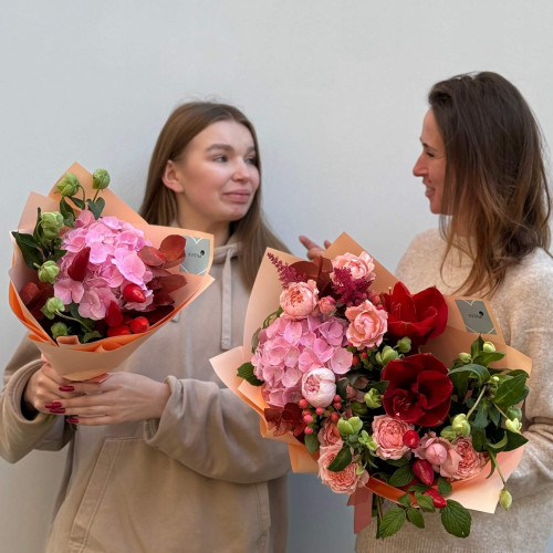 Міні Букет-близнюк — її мамі, вашій тещі, її сестрі, подрузі, або дружині від діточок